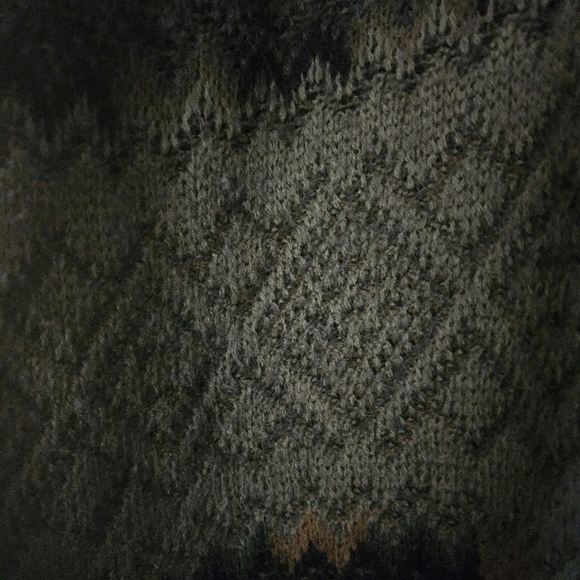 Vintage x Mariner Swordfish Embroidered Velvet Print Sweatshirt - Picture 6 of 7